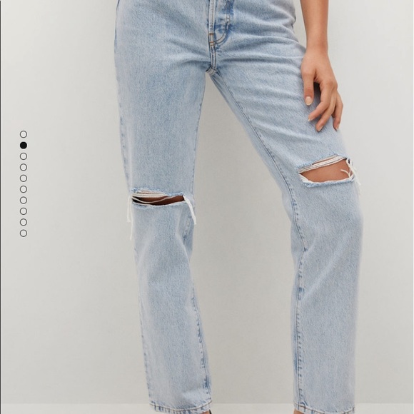 Mango Ripped Jeans - Picture 2 of 2